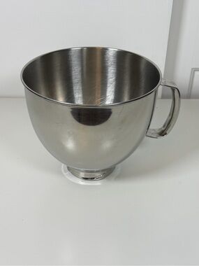 KitchenAid Tilt Head Mixer 5 Qt Stainless Steel Replt Mixing Bowl KSM150